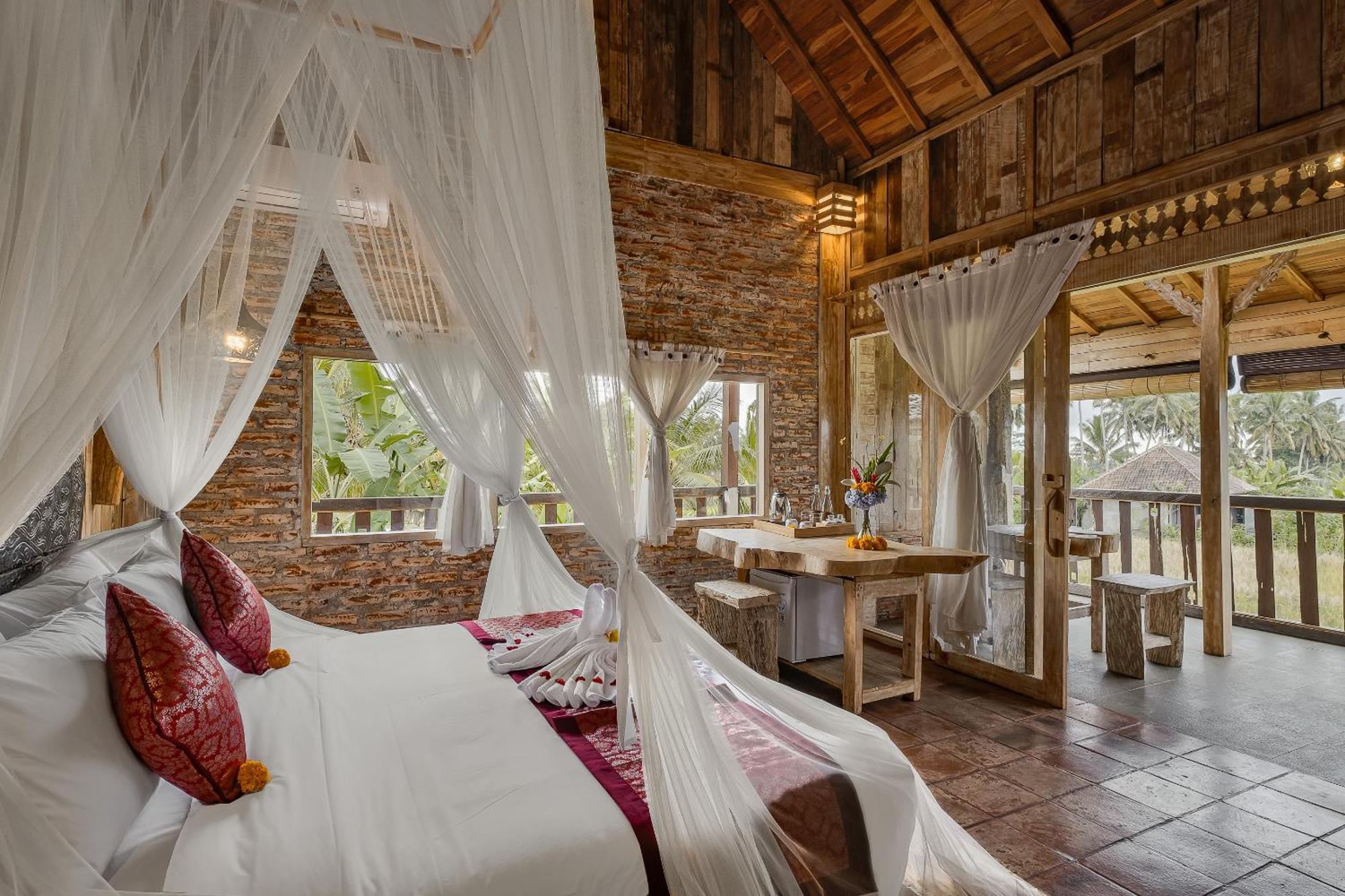 Joglo Organik Guesthouse Ubud Exterior foto