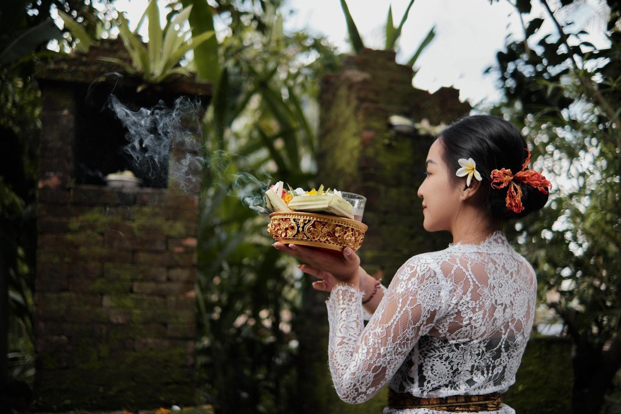 Joglo Organik Guesthouse Ubud Exterior foto