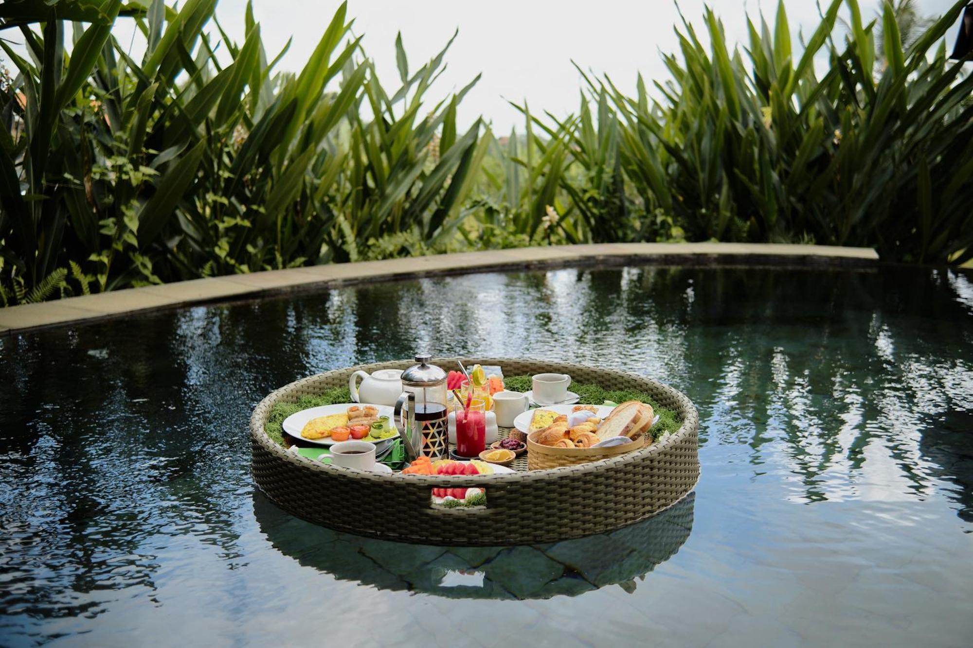 Joglo Organik Guesthouse Ubud Exterior foto