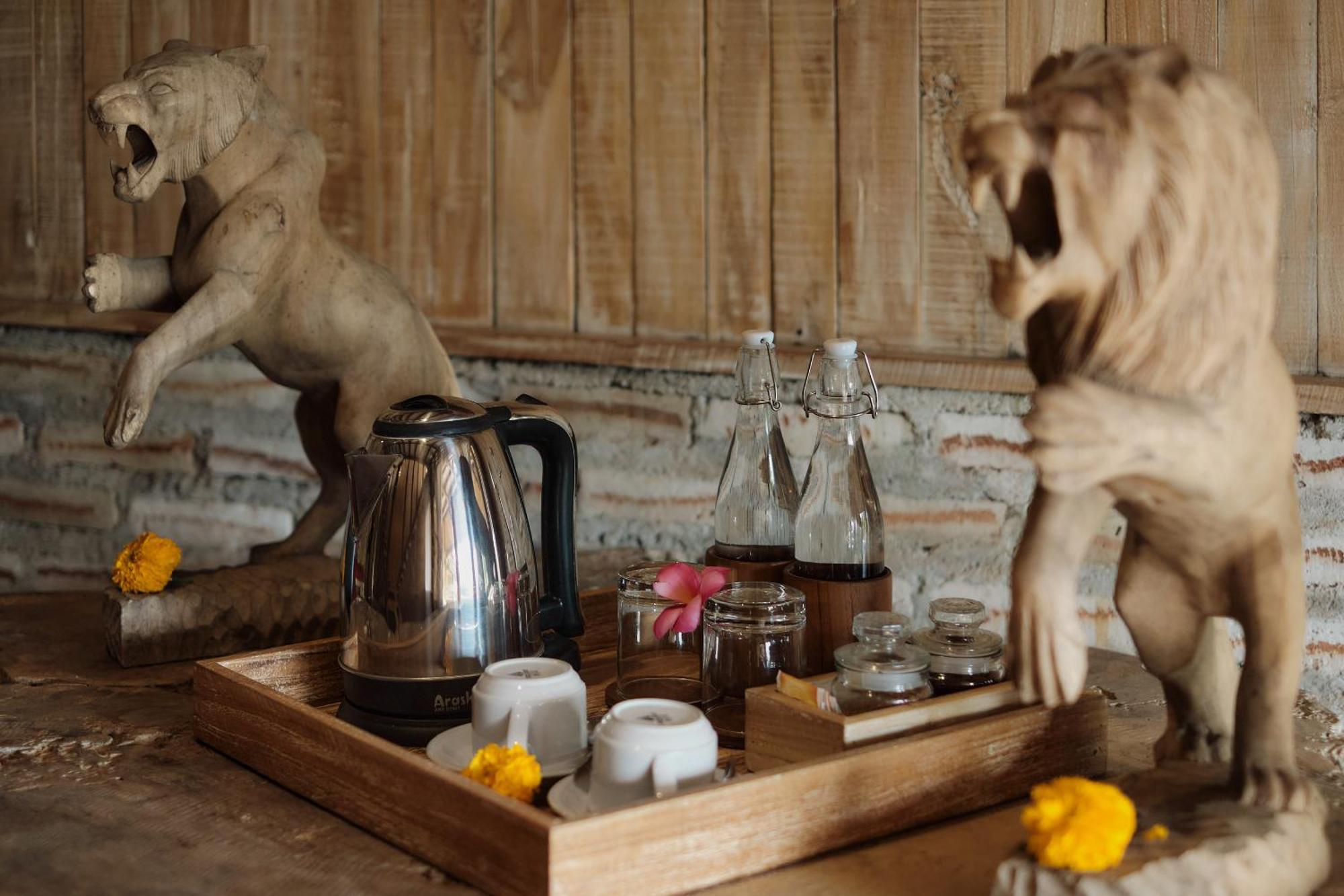Joglo Organik Guesthouse Ubud Exterior foto