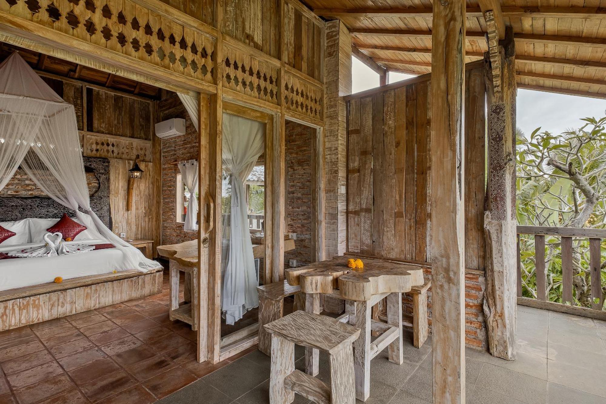 Joglo Organik Guesthouse Ubud Exterior foto