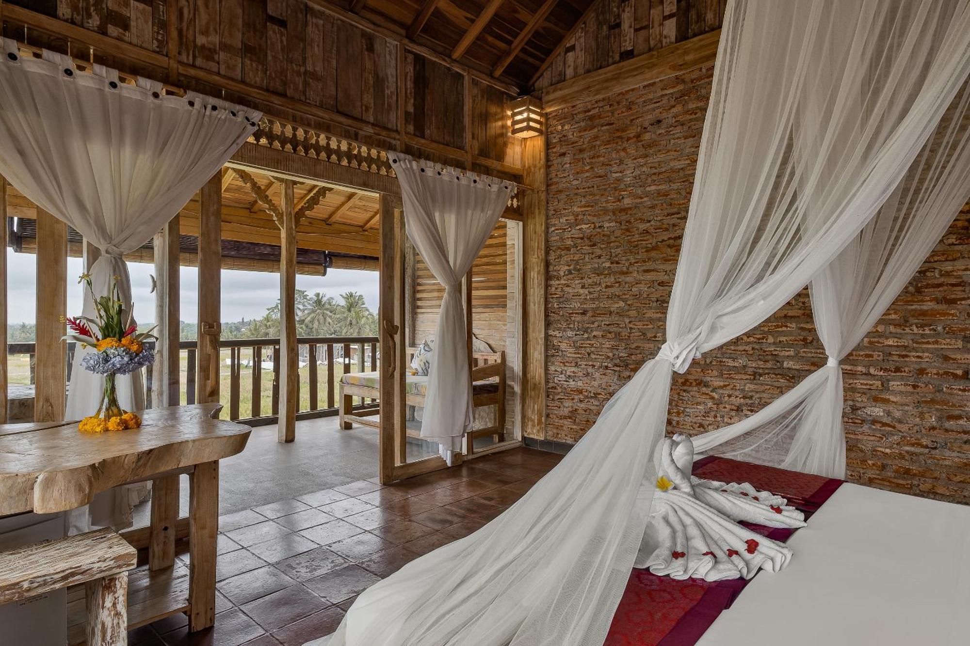 Joglo Organik Guesthouse Ubud Exterior foto