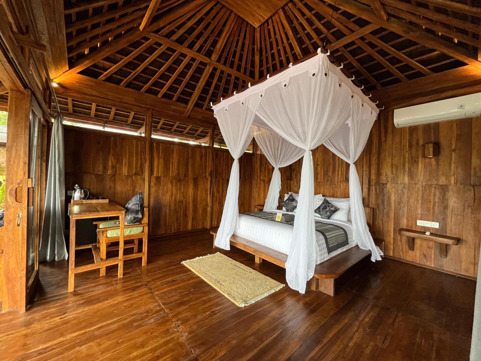 Joglo Organik Guesthouse Ubud Exterior foto