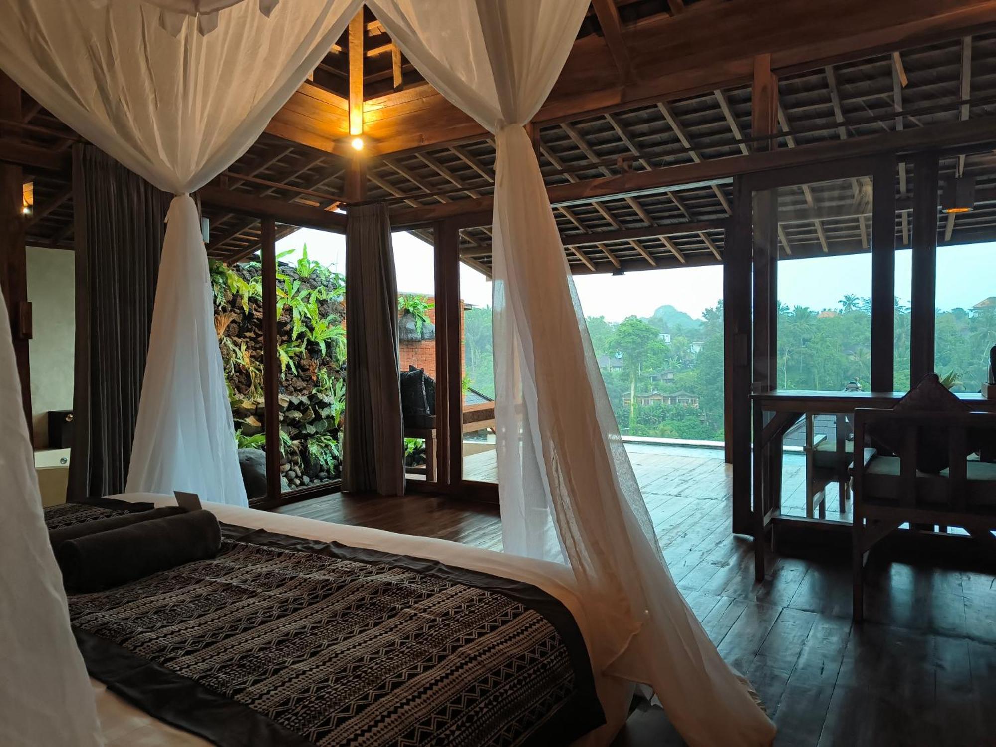 Joglo Organik Guesthouse Ubud Exterior foto